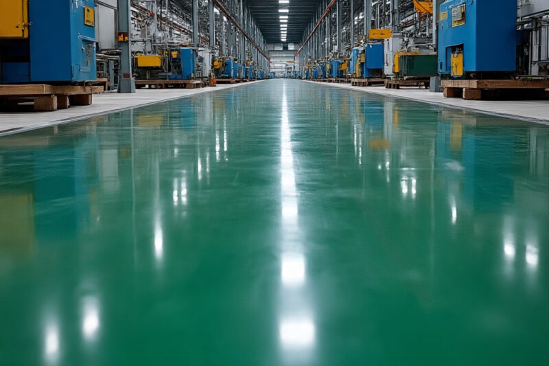 พื้น PU กับ Epoxy ต่างกันอย่างไร