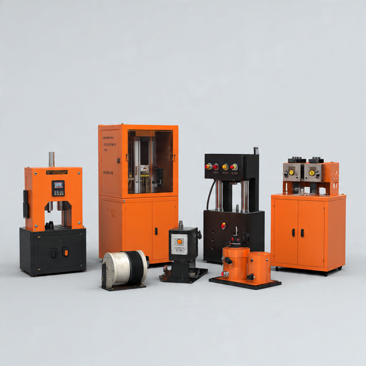 ประเภทของเครื่องบีบสายไฮดรอลิค