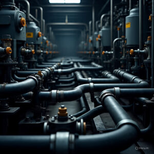 เบื้องหลังสายส่งน้ำมันในโรงงานอุตสาหกรรม