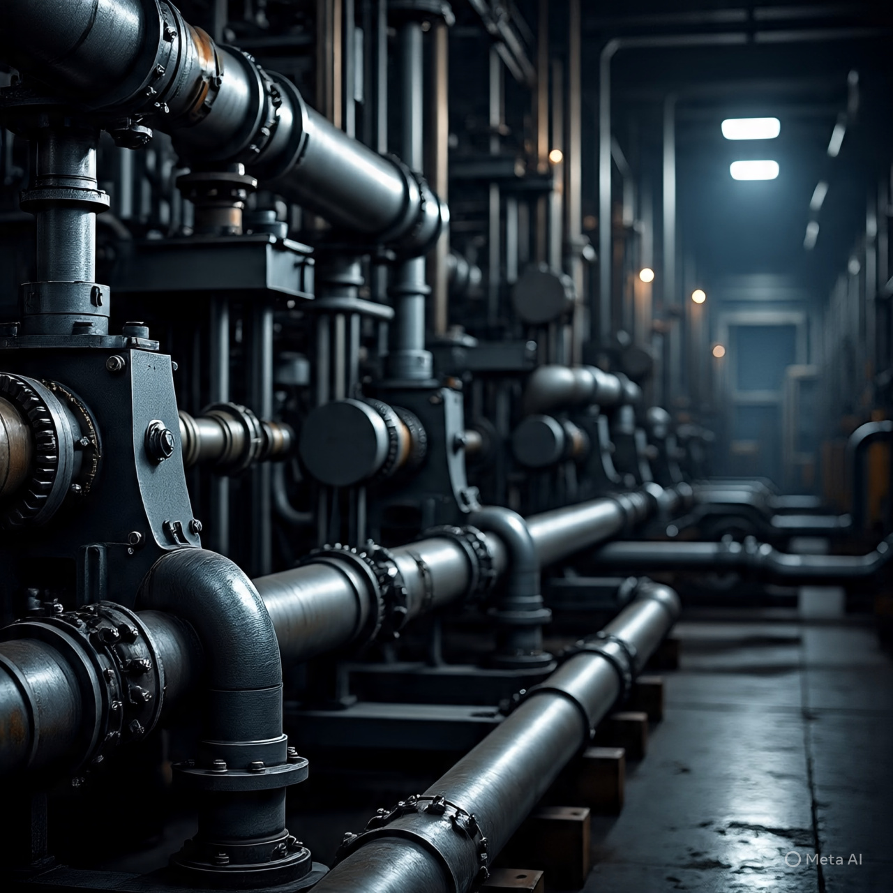 เบื้องหลังสายส่งน้ำมันในโรงงานอุตสาหกรรม