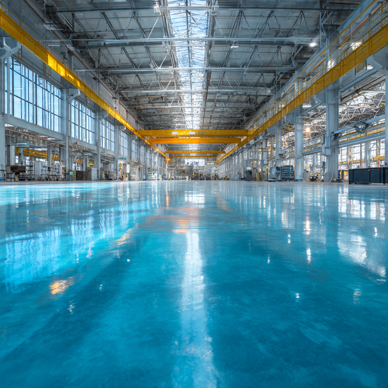 พื้นพียู (PU Floor) คืออะไร เหมาะกับโรงงานแบบไหนบ้าง