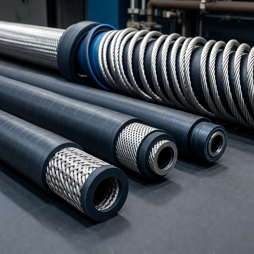 เลือกสายไฮดรอลิคอย่างไรให้เหมาะกับเครื่องจักรแต่ละประเภท