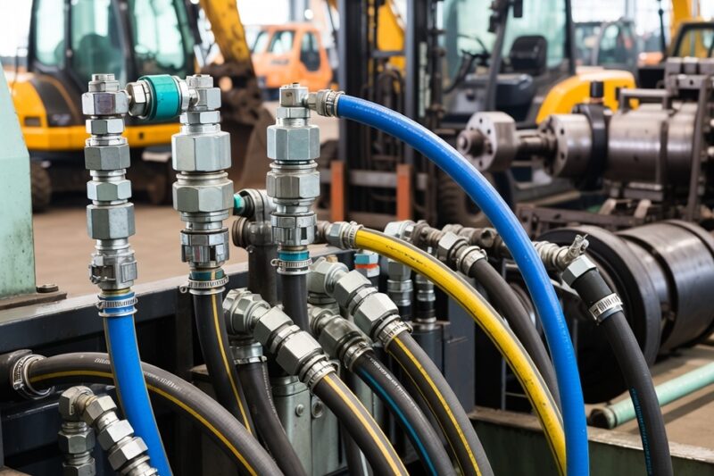 การเลือกข้อต่อและหัวสายไฮดรอลิคให้เหมาะกับงาน
