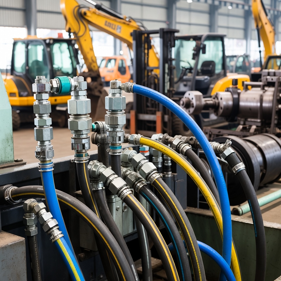 การเลือกข้อต่อและหัวสายไฮดรอลิคให้เหมาะกับงาน