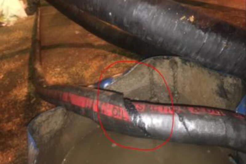 สายส่งน้ำมันแตกเกิดจากอะไร?