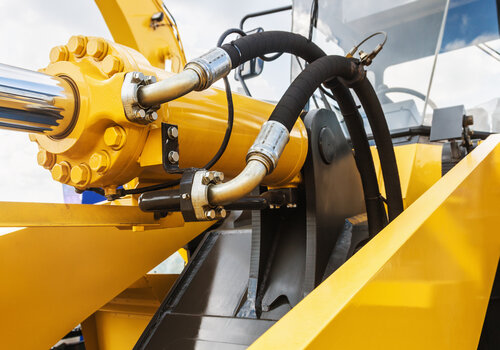 สายไฮดรอลิค (Hydraulic Hose) สำหรับเครื่องจักรก่อสร้าง