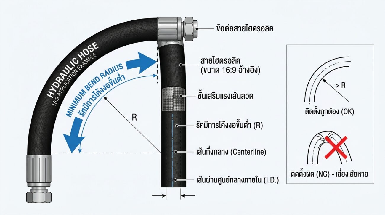 Minimum Bend Radius คืออะไร?