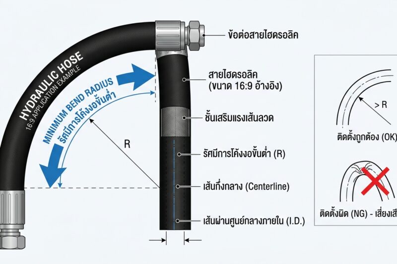 Minimum Bend Radius คืออะไร?